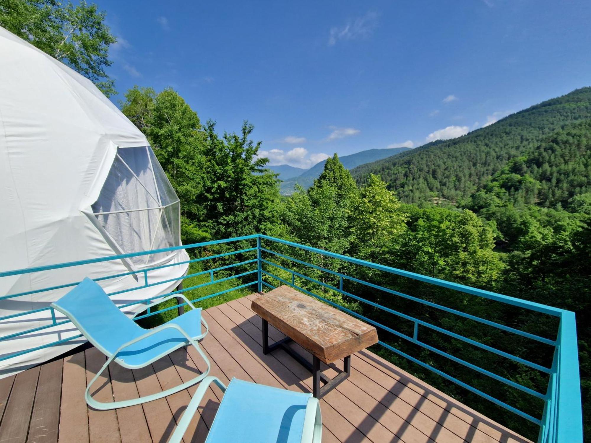 Hotel Glamping Georgia Krikhi Ambrolauri Exterior foto